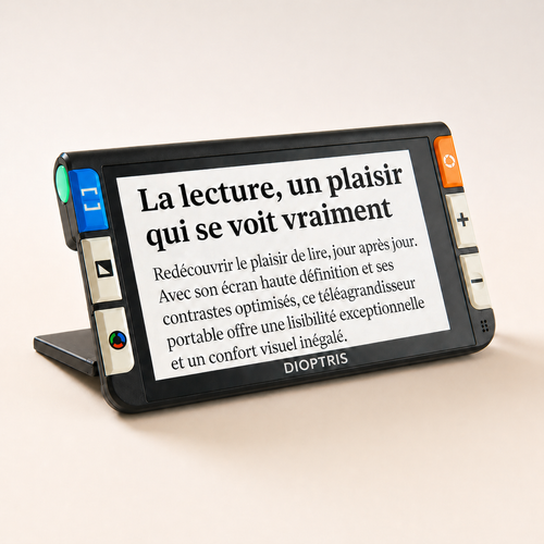 Dioptris Lector – Loupe électronique pour lire facilement