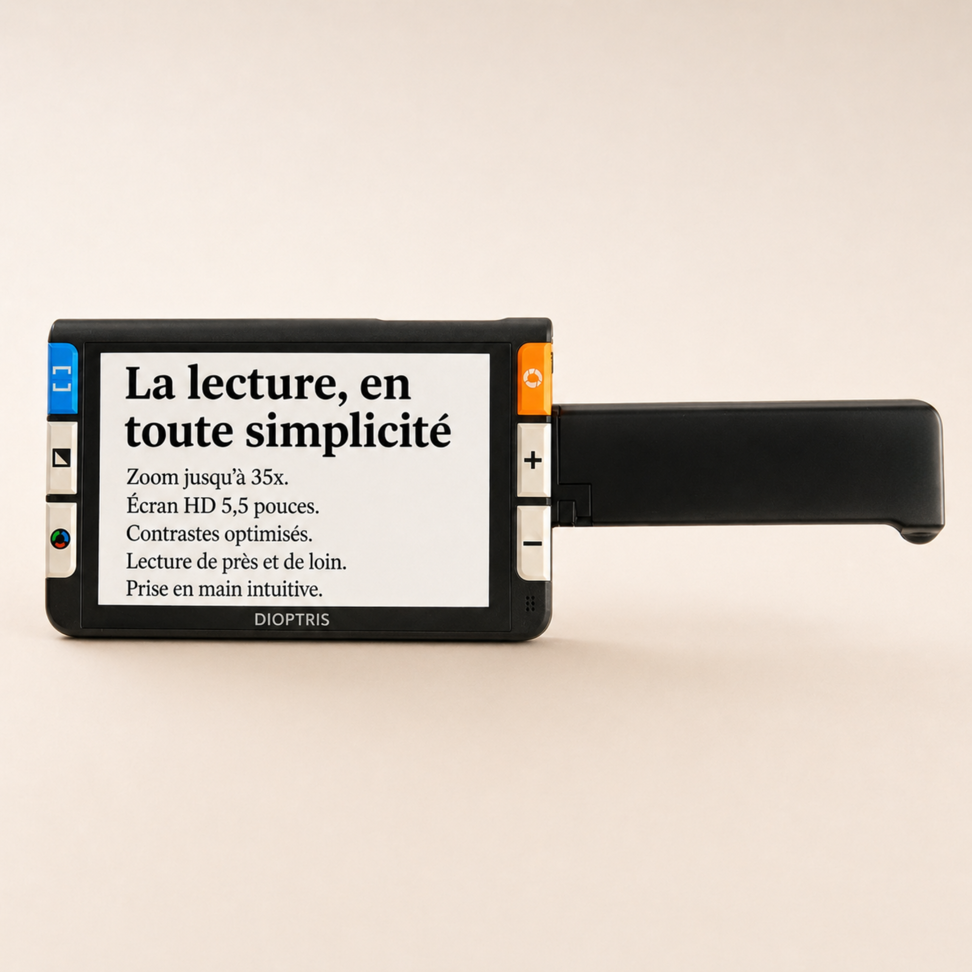 Dioptris Lector – Loupe électronique pour lire facilement